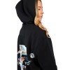 Abrigo Canguro Player Unisex Negro