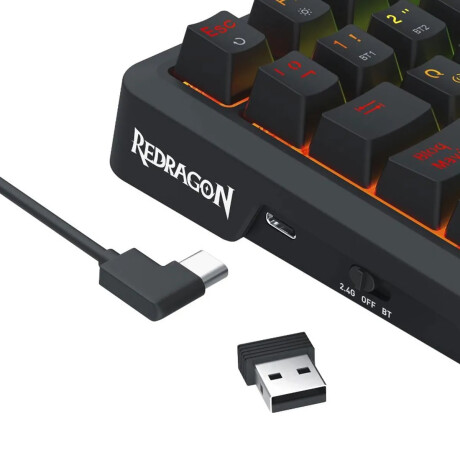 Teclado Gamer Redragon Ucal Pro LCD K724 RGB Black Teclado Gamer Redragon Ucal Pro LCD K724 RGB Black