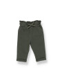 Pantalon baggy color gris, con cintura elastica Pantalon baggy color gris, con cintura elastica