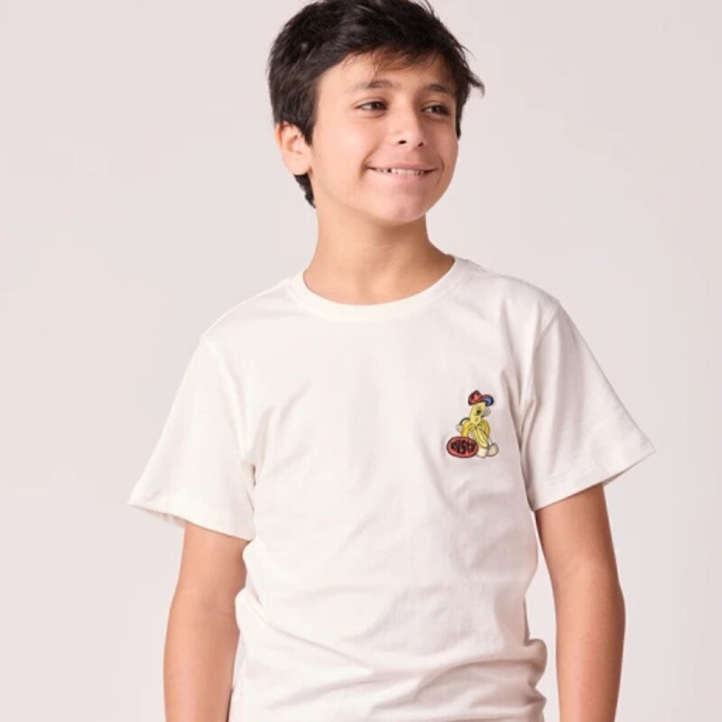 Remera Niño Rusty Blanco