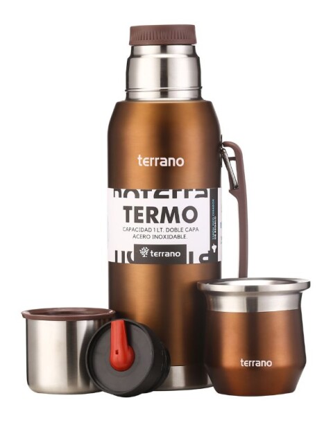Set Acero 1LT. Mate Flap Copper
