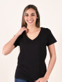 REMERA BASICA AMELIE NEGRO