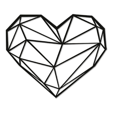 Cuadro Organizador Madera Calada Corazón 53 X 53 Cm Cuadro Organizador Madera Calada Corazón 53 X 53 Cm