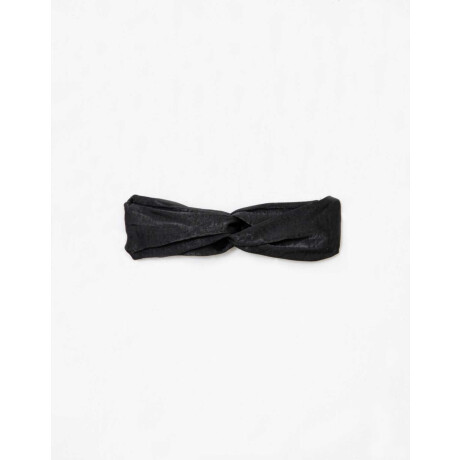 Vincha De Satén Negro