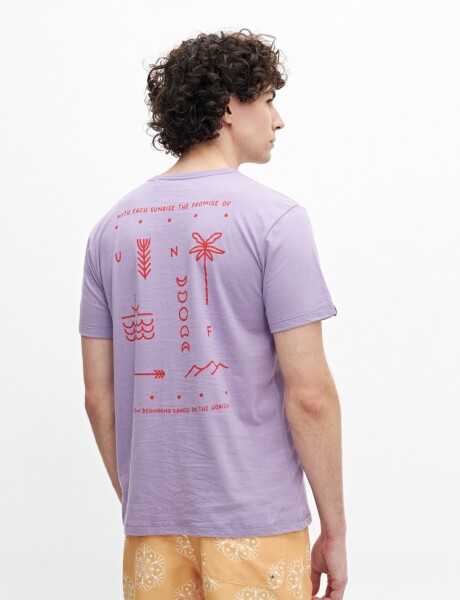 Remera Belcher Violeta