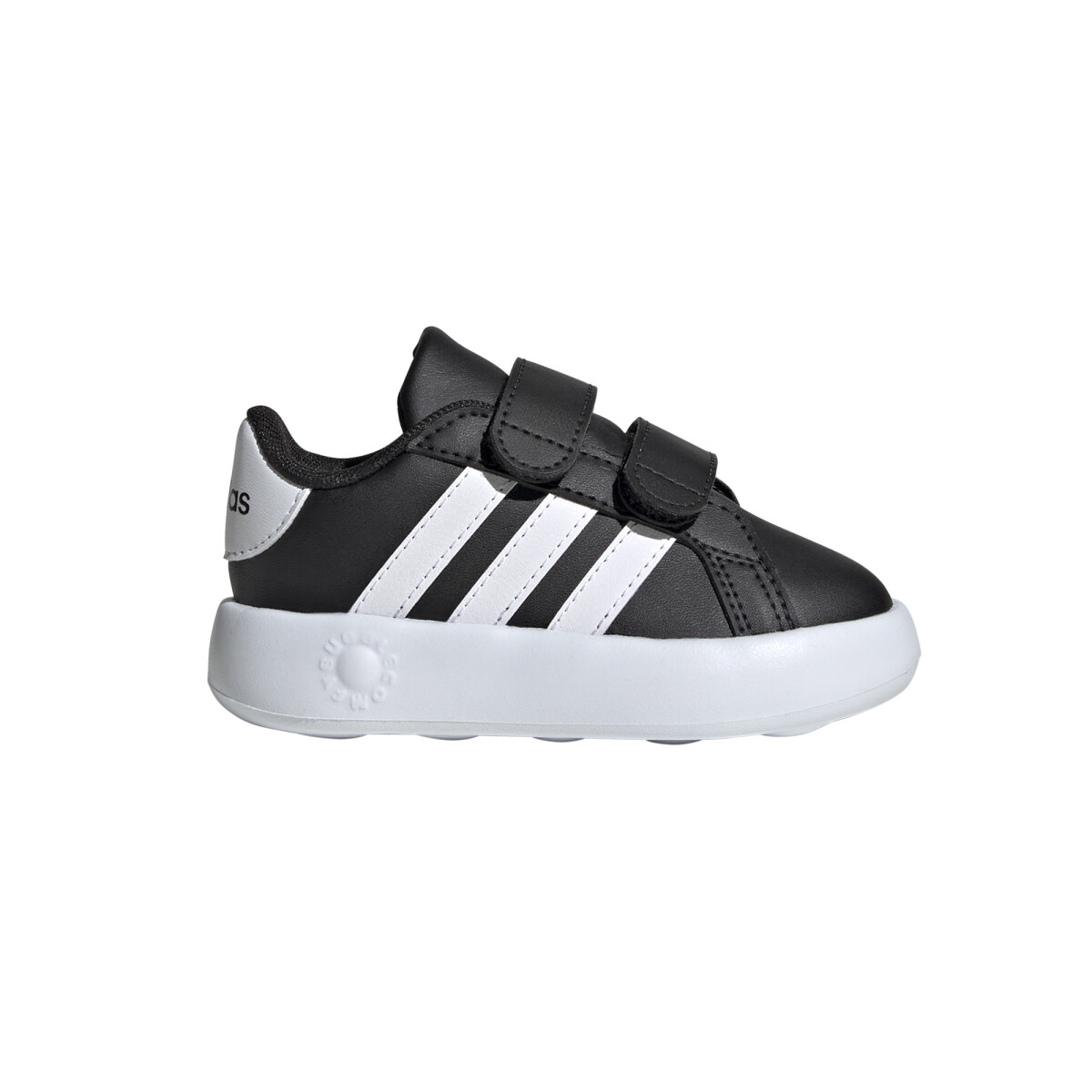 Championes adidas Grand Court 2.0 de niño - Core Black / Cloud White / Core Black 