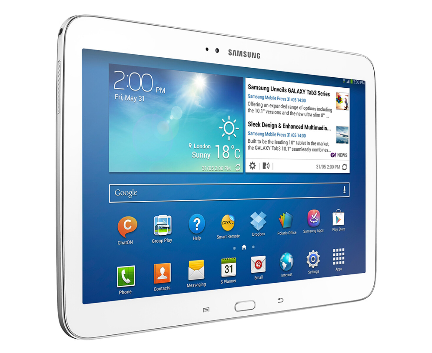 Samsung Galaxy Tab 3 P5220 1.6GHZ, 16GB, Pantalla 10.1'' GSM/3G 