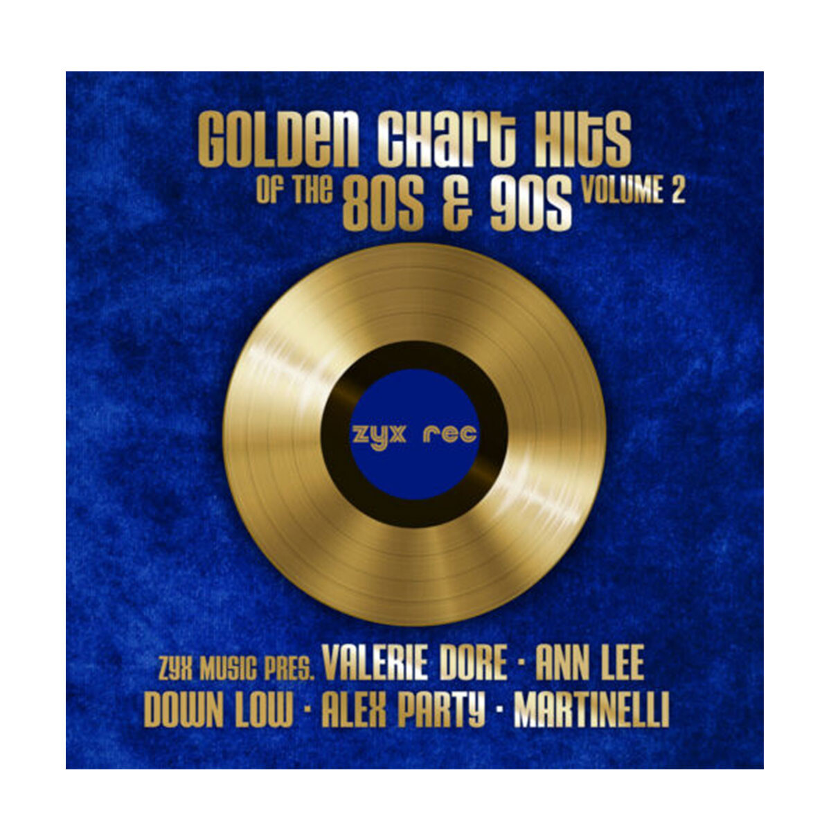 Golden Chart Hits Of The 80s And 90s Vol.2- - Vinilo 