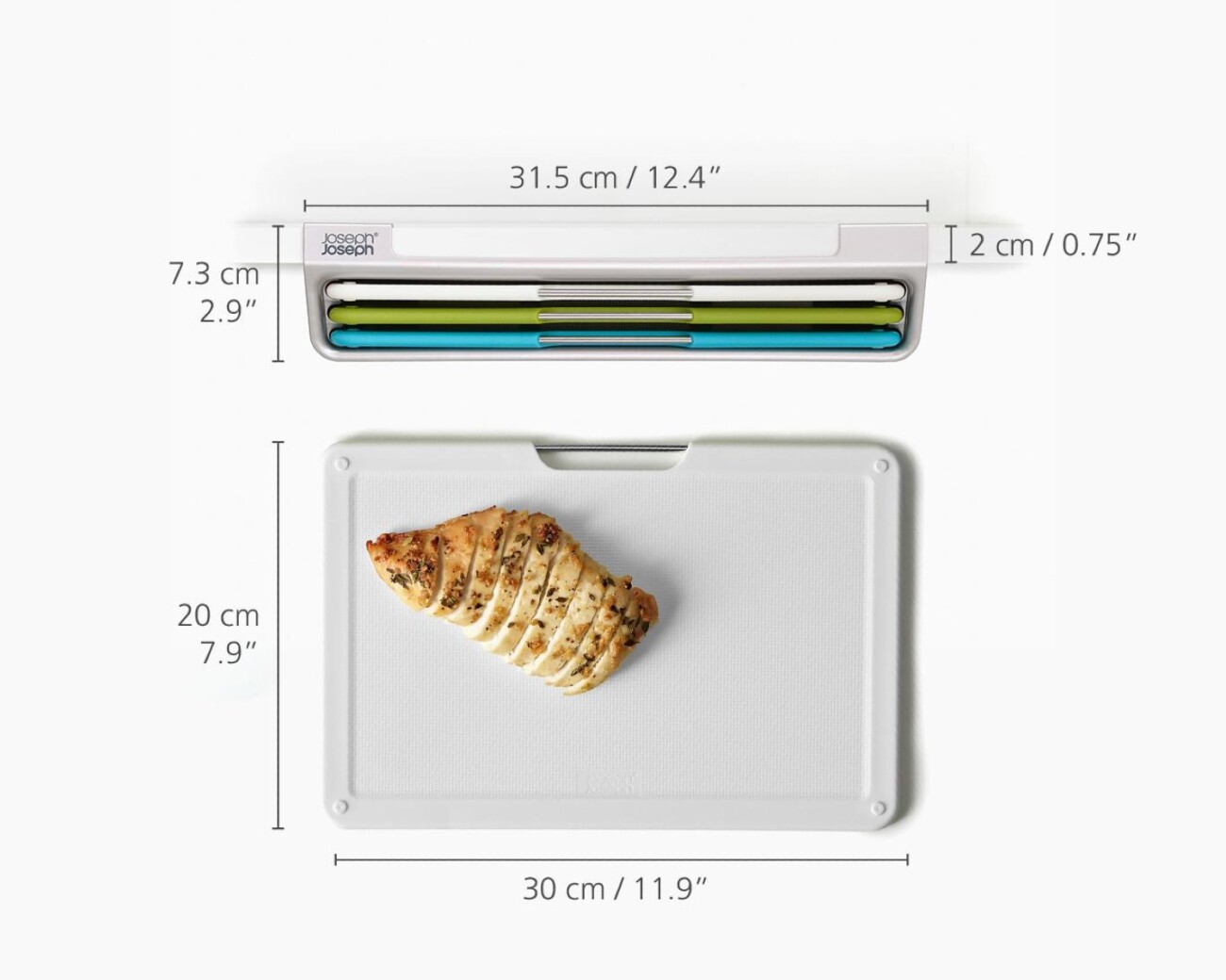 Set de 3 Tablas de Cortar Bajo Estante Joseph Joseph Folio™ Slim Set de 3 Tablas de Cortar Bajo Estante Joseph Joseph Folio™ Slim