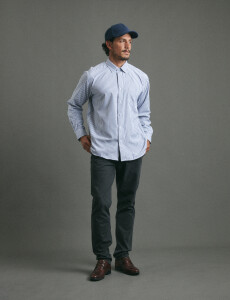 080422 PANTALÓN SPORT S/PINZAS HARRY Gris Oscuro