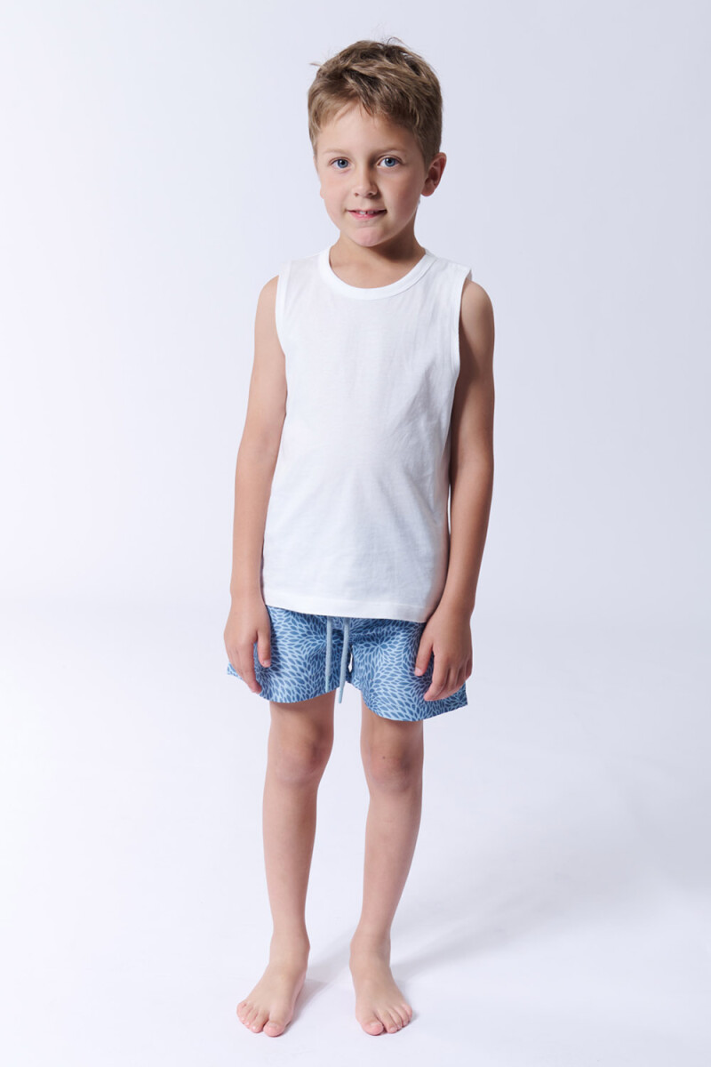 Short de baño full print dots - Full Print Dots Verde 