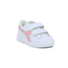 Diadora Champion Niño KNOCK ON Velcro I Blanco/Rosado Blanco-Rosado