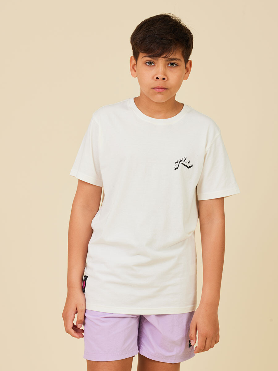 T-SHIRT BLUNES TEEN RUSTY - Blanco 