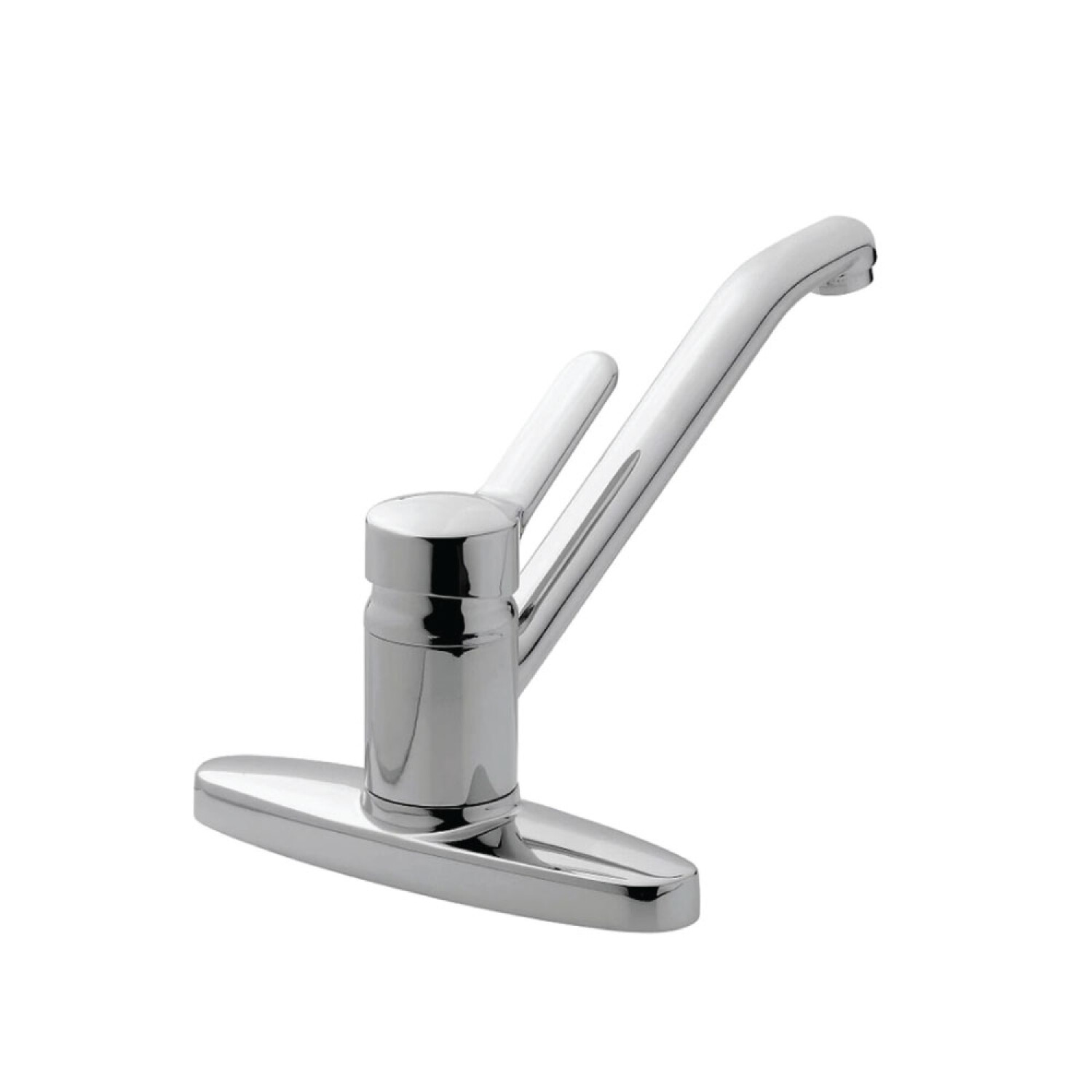 Grifería De Cocina Monocomando de Mesada Cromo Linea Swing — Bagno