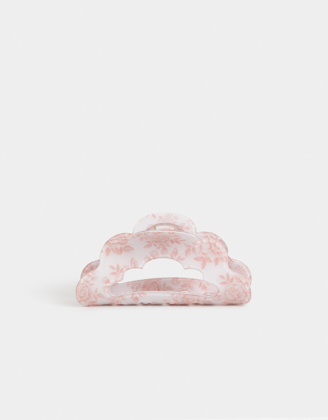 Broche Con estampa Broche Acrílico Bicilor - Combinacion Bicolor