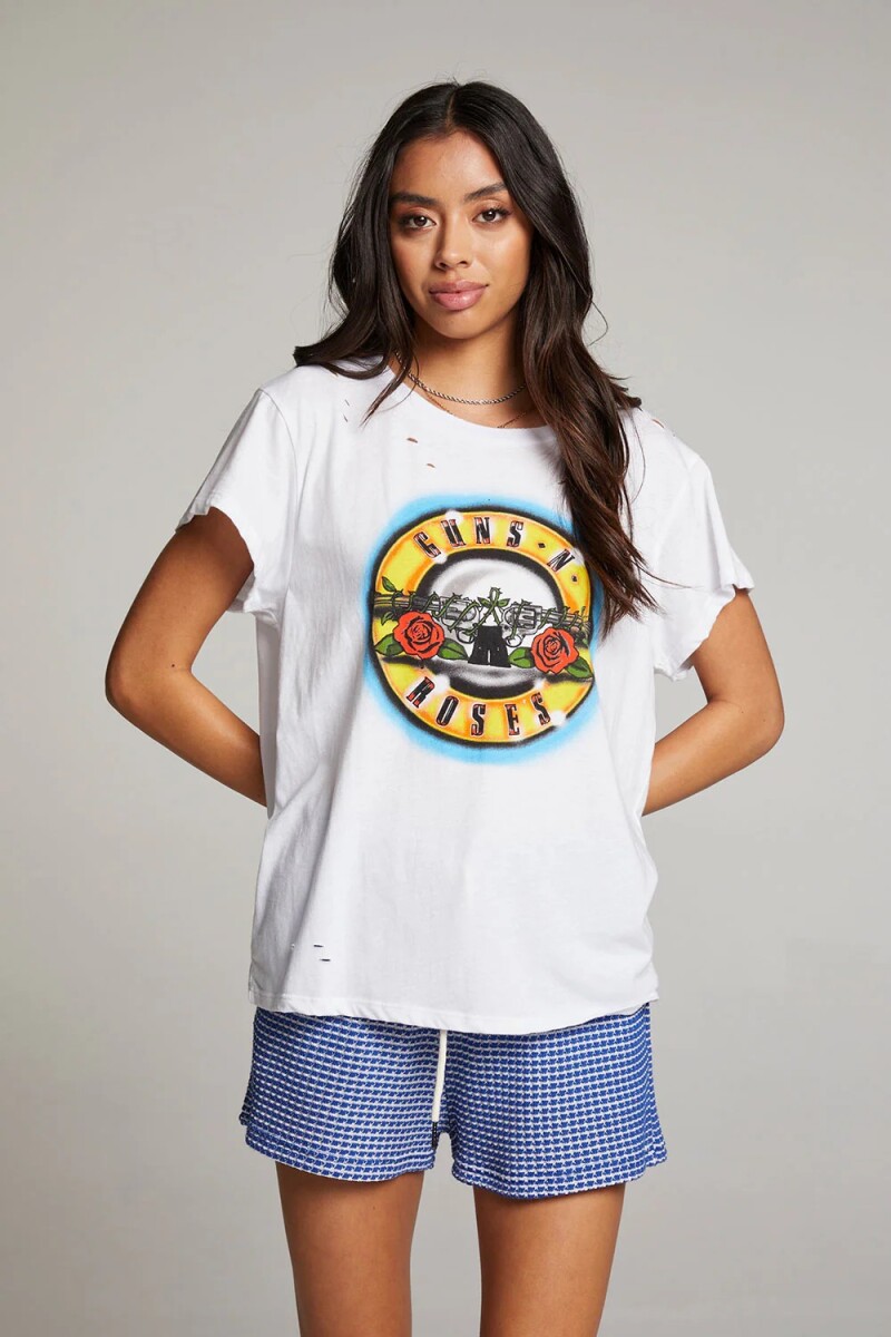 REMERA VINTAGE JERSEY Blanco