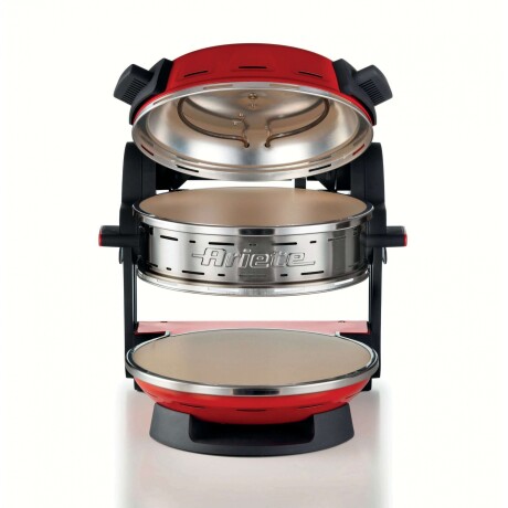 Horno Eléctrico para 2 Pizzas Ariete Rosso 001