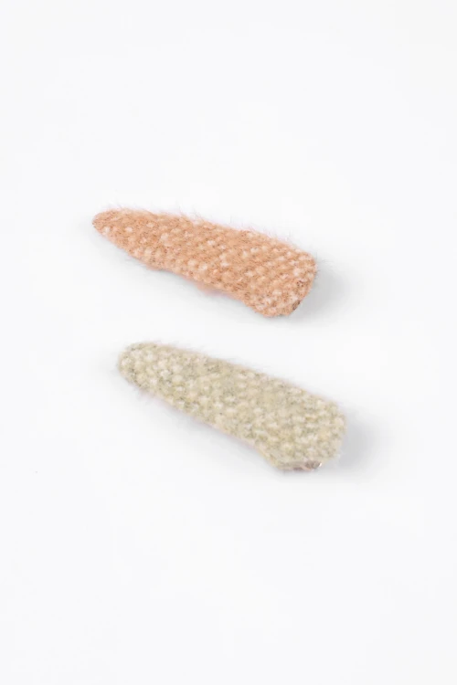 Set broches beige