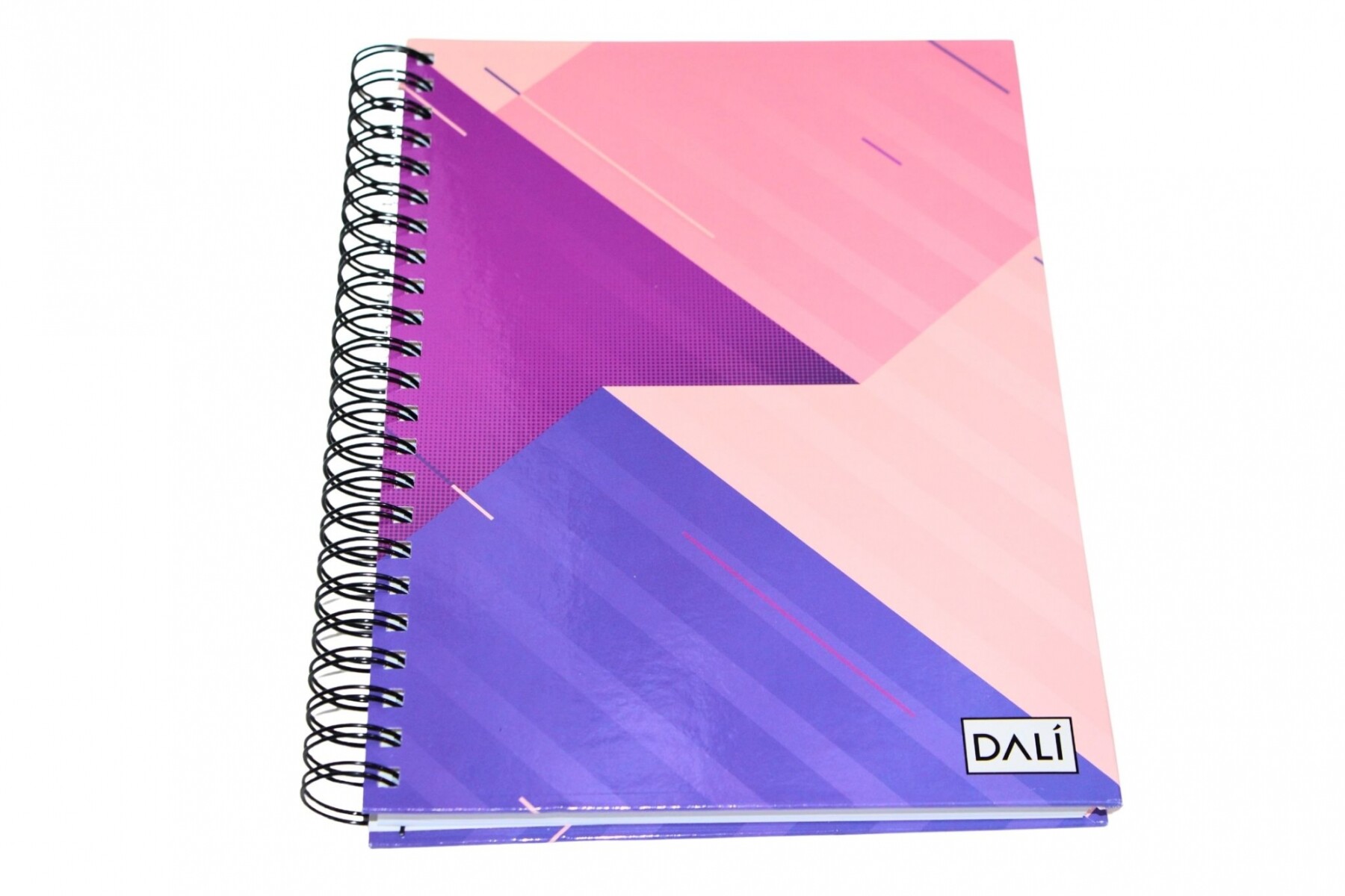 CUADERNOLA DALI 200 HOJAS SUPER TAPA DURA - TAPA AZUL VIOLETA ROSADO 