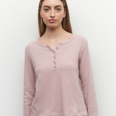 REMERA CORAL Rosa Viejo