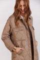 CHAQUETON MATELASSE BEIGE