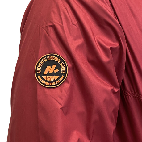 Campera North Sails N+ Nylon Impermeable Para Hombre Bordó