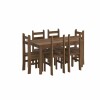Juego Comedor 6 Sillas Lucia Nogal Juego Comedor 6 Sillas Lucia Nogal