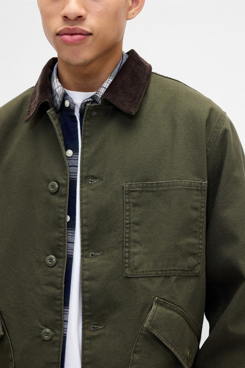 Campera Barn Hombre Ripe Olive