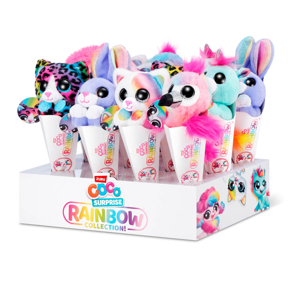 Peluche Coco Cones Fantasy Sorpresa X12 Modelos 