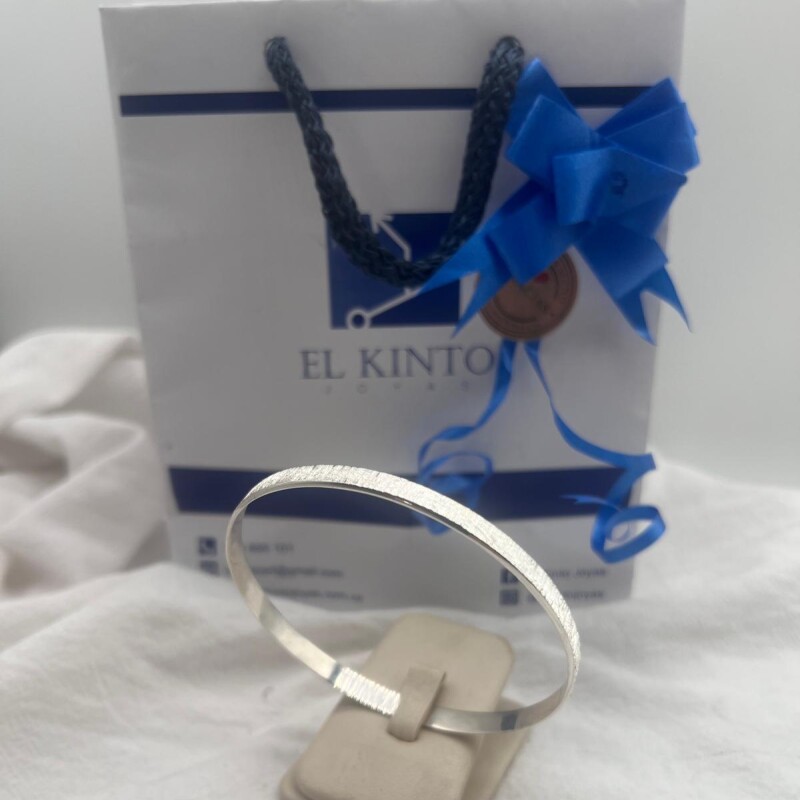 Esclava Satinada plata 925 Esclava Satinada plata 925