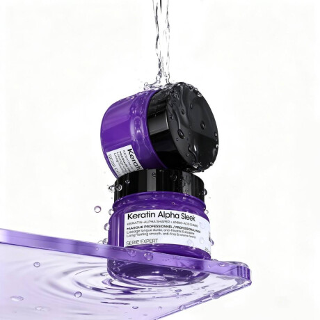 Máscara Keratin Alpha Sleek Serie Expert Loreal Pro 250 ml