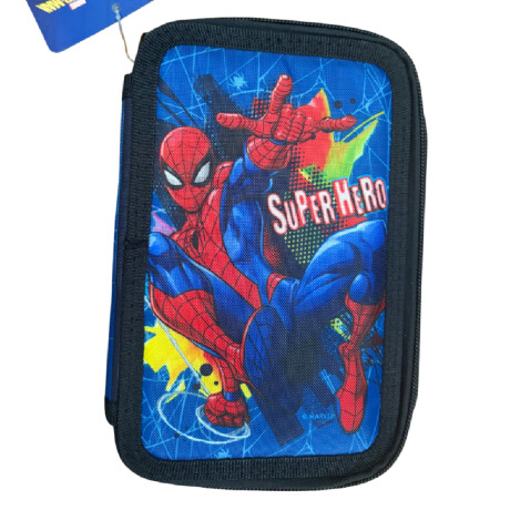 CARTUCHERA SPIDERMAN 2 PISOS 001