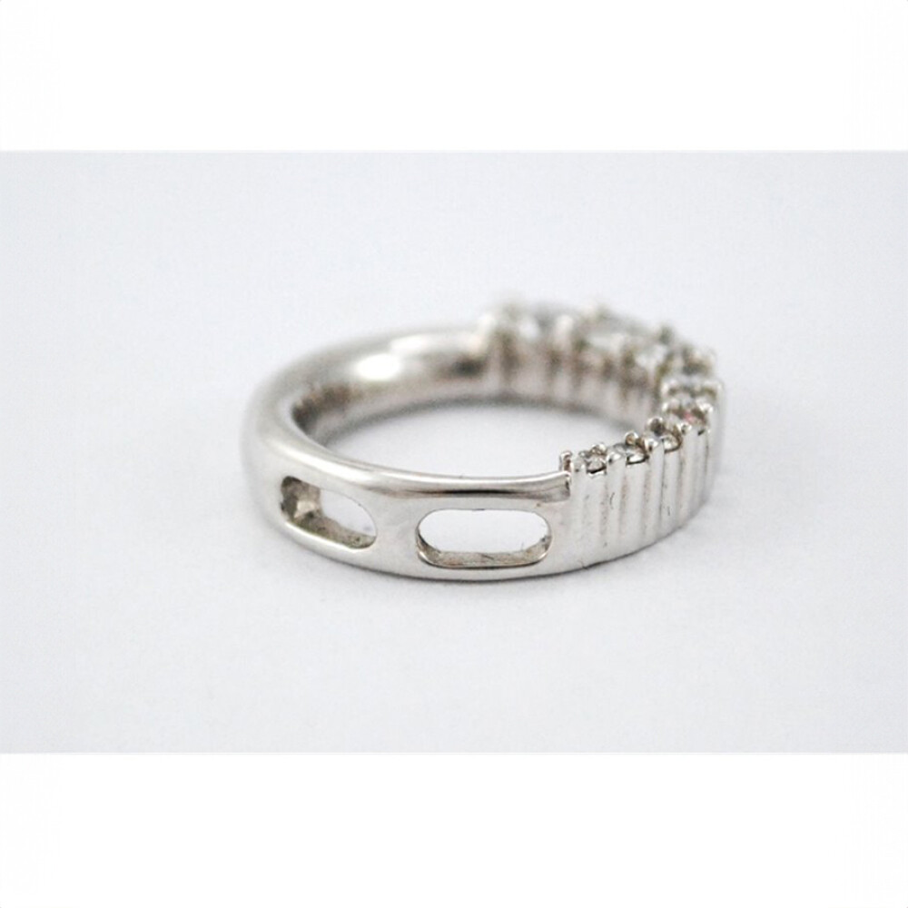 Dije Pasante Oro Blanco 18 K Con Brillantes Dije Pasante Oro Blanco 18 K Con Brillantes