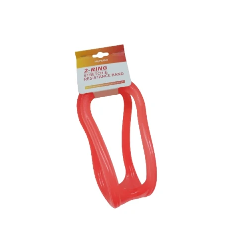 BANDA DE RESISTENCIA Y ESTIRAMIENTO DE 2 ANILLOS-NARANJA BANDA DE RESISTENCIA Y ESTIRAMIENTO DE 2 ANILLOS-NARANJA