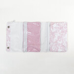 Necessaire Bebé Flores Rosa