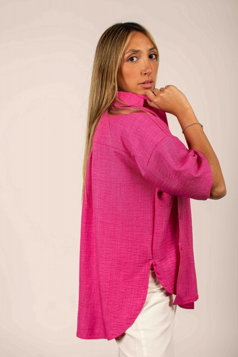Camisa Sophie fucsia