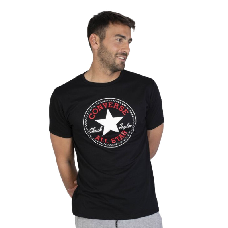 Remera MC Converse Patch Men Tee - Negro Remera MC Converse Patch Men Tee - Negro