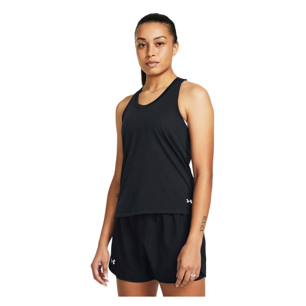 Musculosa Running Under Armour Singlet de Mujer - 1382436-001 Negro