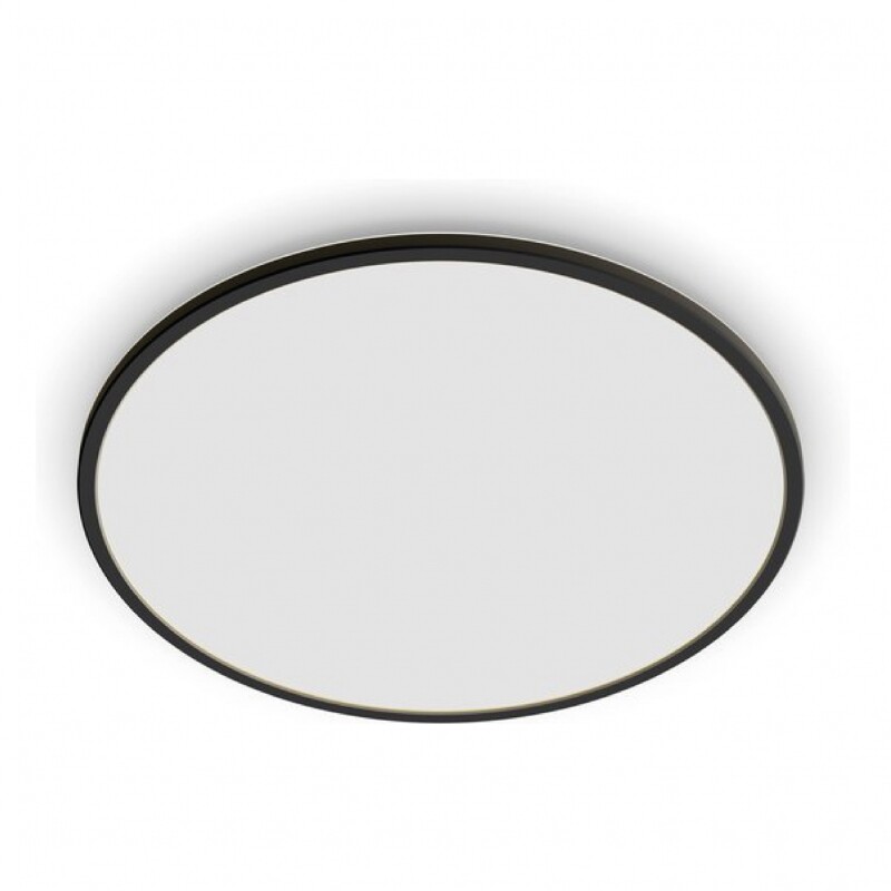 PLAFON LED MERLINA f60cm 48W Panel LED Merlina Negro Ø60CM 48W