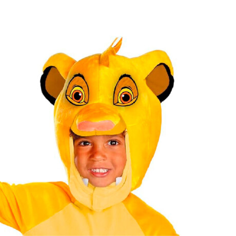 Disfraz Infantil 27135 De Rey Leon Simba Universo Binario AMARILLO