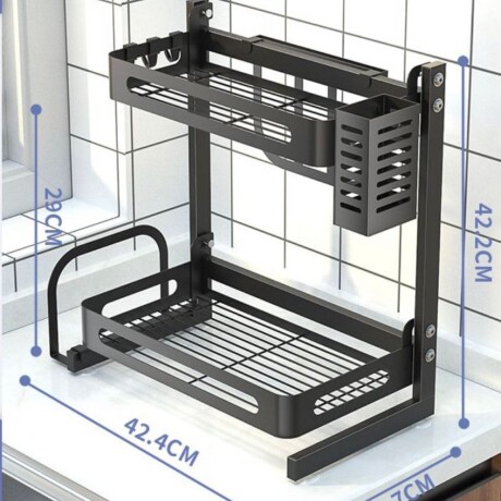 Organizador Multiuso Condimentos y Accesorios de Cocina 2 Niveles Organizador Multiuso Condimentos y Accesorios de Cocina 2 Niveles