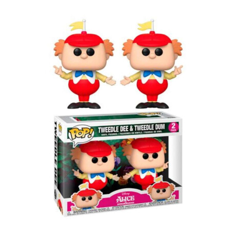 Tweedle Dee & Tweedle Dum pack de dos Alice In Wonderland 02