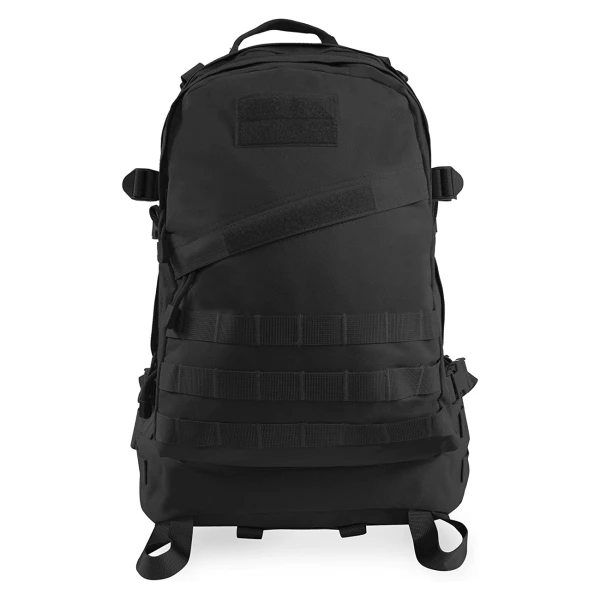 Bolso Mochila de Camping Táctica de 40 Litros Negra