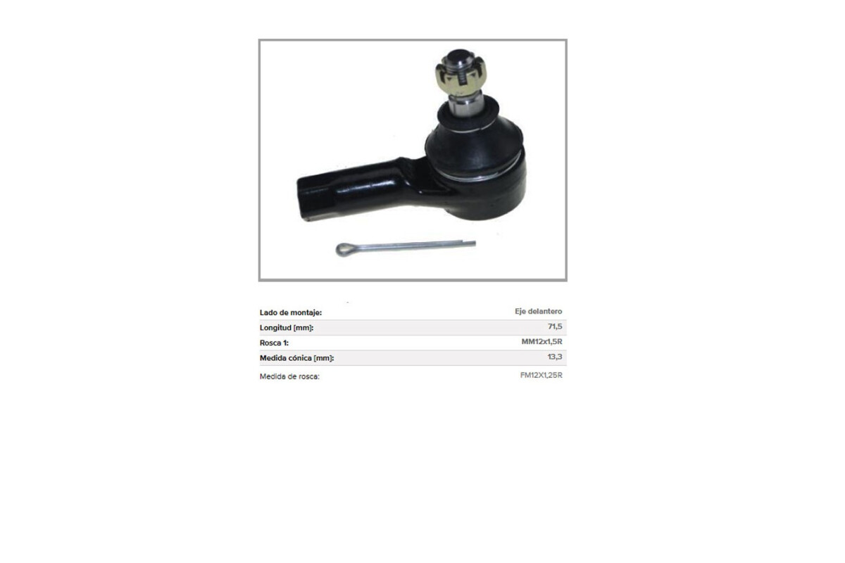 Puntero Hyundai I10, Kia Rio/Picanto 00-13 Der/Izq Puntero Hyundai I10, Kia Rio/Picanto 00-13 Der/Izq