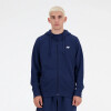 Campera New Balance Essentials Logo Azul