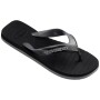 Sandalias Havaianas Dual Hombre Gris Acero Negro