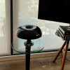 Lampara de mesa retro Mushroom negro