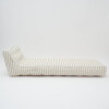 Colchoneta inflable de lujo La Palma Sage Stripe