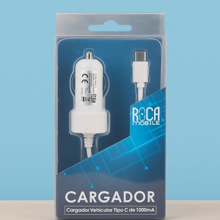 CARGADOR VEHICULAR TIPO C DE 1000 MA CARGADOR VEHICULAR TIPO C DE 1000 MA