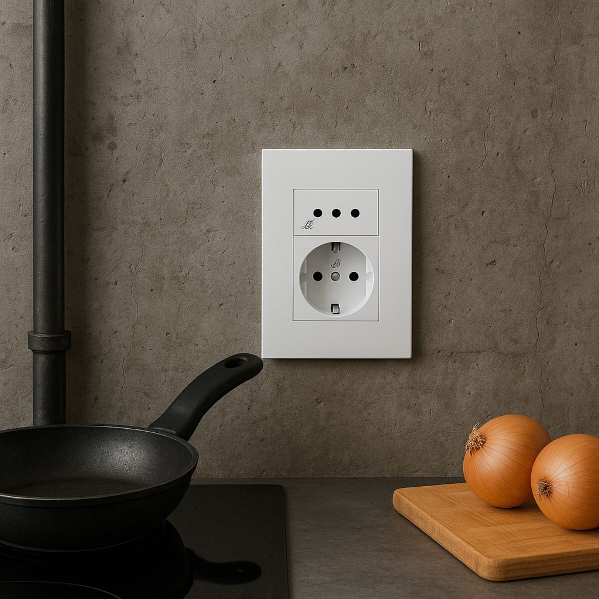 PLAQUETA + 3 EN LINEA + SCHUKO PRESTA 719335 Plaqueta + 3 En Linea + Schuko Presta 719335